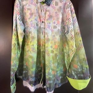 Mens long sleeve casual dress shirt